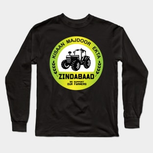 Kisaan Ekta Zindabaad Long Sleeve T-Shirt